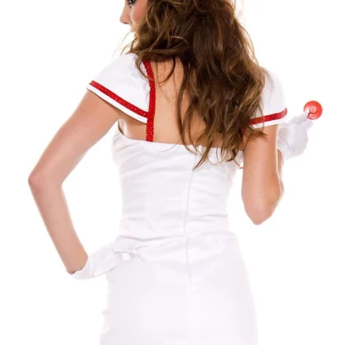 Music Legs Sexy Halloween Costumes Bedside Beauty Nurse Costume