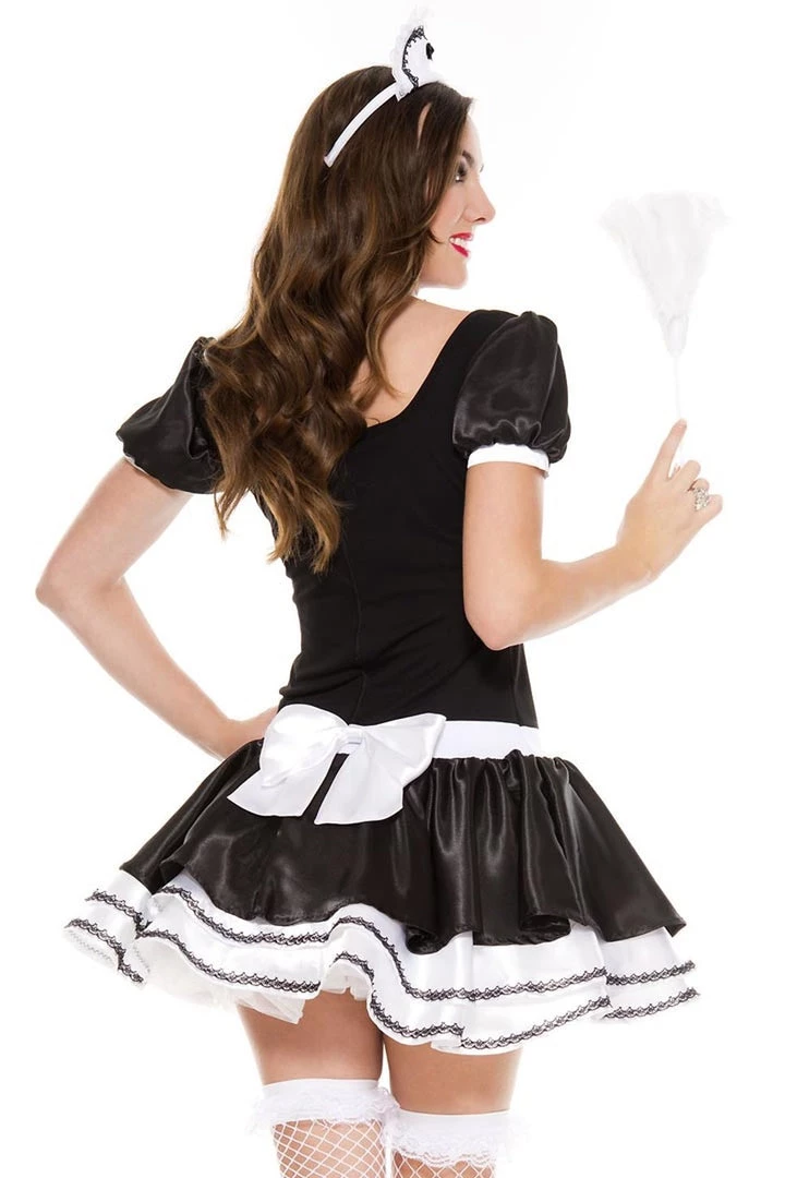 Music Legs Classy But Sassy French Maid Costume 2 Music Legs Classy But Sassy French Maid Costume