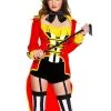 Music Legs Sexy Halloween Costumes Radiant Ringmaster Costume