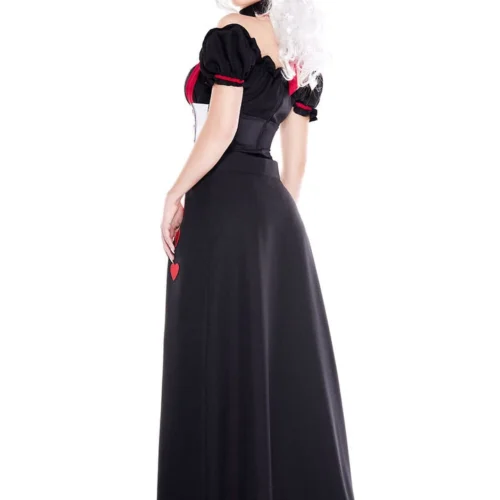 Music Legs Enchanting Royal Heart Queen Costume