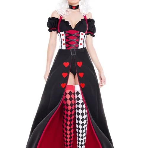 Music Legs Enchanting Royal Heart Queen Costume 5 Music Legs Enchanting Royal Heart Queen Costume