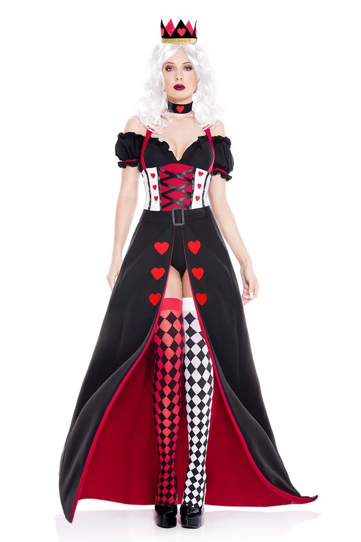 Music Legs Enchanting Royal Heart Queen Costume 3 Music Legs Enchanting Royal Heart Queen Costume