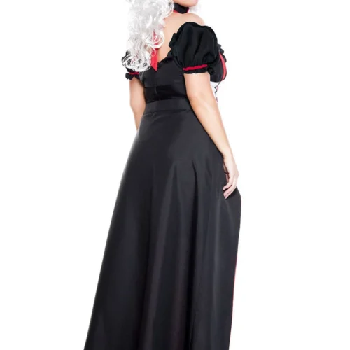 Music Legs Plus Size Enchanting Royal Heart Queen Costume