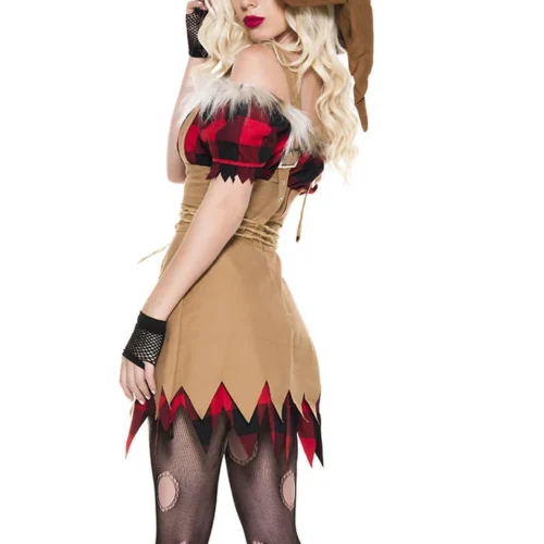 Music Legs Raven Huntress Scarecrow Costume Sexy Halloween Costumes