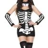Music Legs Sexy Halloween Costumes No Bones Nun Costume
