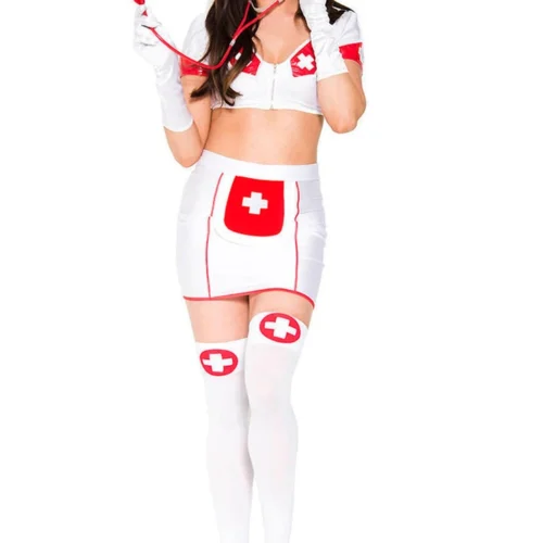 Music Legs Night Shift Nurse Costume