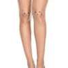 Music Legs Cat Face Spandex Pantyhose Hosiery