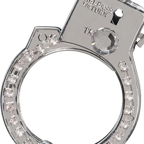 AMSCAN Rhinestone Handcuffs Cop Costume Accessory Accessories