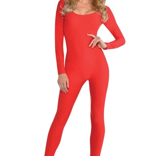 AMSCAN Basic Red Catsuit DIY Costumes