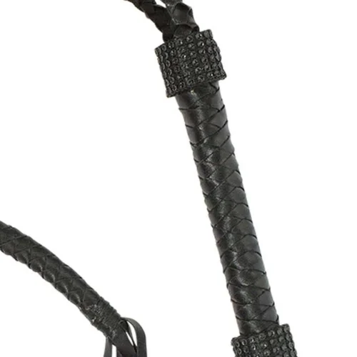 AMSCAN Black Rhinestone Whip Lingerie