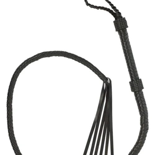 AMSCAN Black Rhinestone Whip Lingerie
