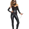 Leg Avenue Black Bondage Bunny Costume