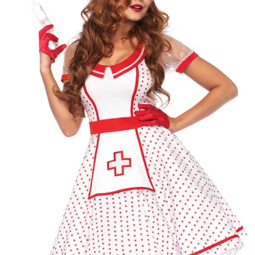 Leg Avenue Bedside Betty Nurse Costume Sexy Halloween Costumes