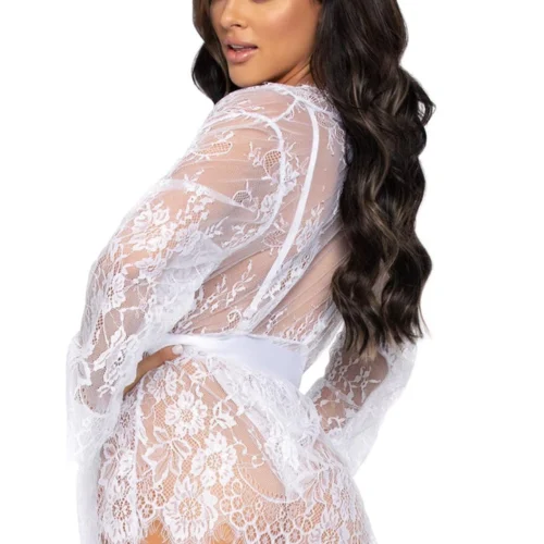 Leg Avenue Teddy Lingerie Lace Teddy And Robe Set 36 Leg Avenue Teddy Lingerie Lace Teddy And Robe Set