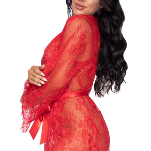 Leg Avenue Teddy Lingerie Lace Teddy And Robe Set 35 Leg Avenue Teddy Lingerie Lace Teddy And Robe Set