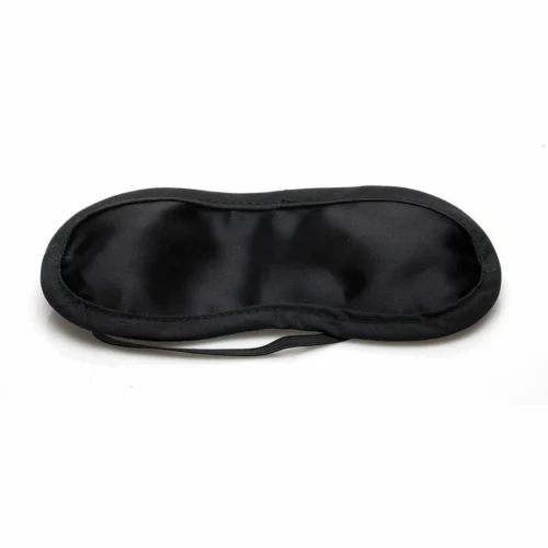 Entrenue Black Satin Eye Mask