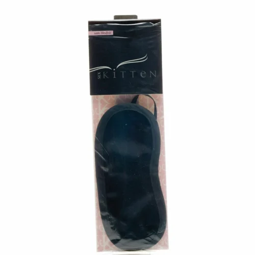 Entrenue Black Satin Eye Mask