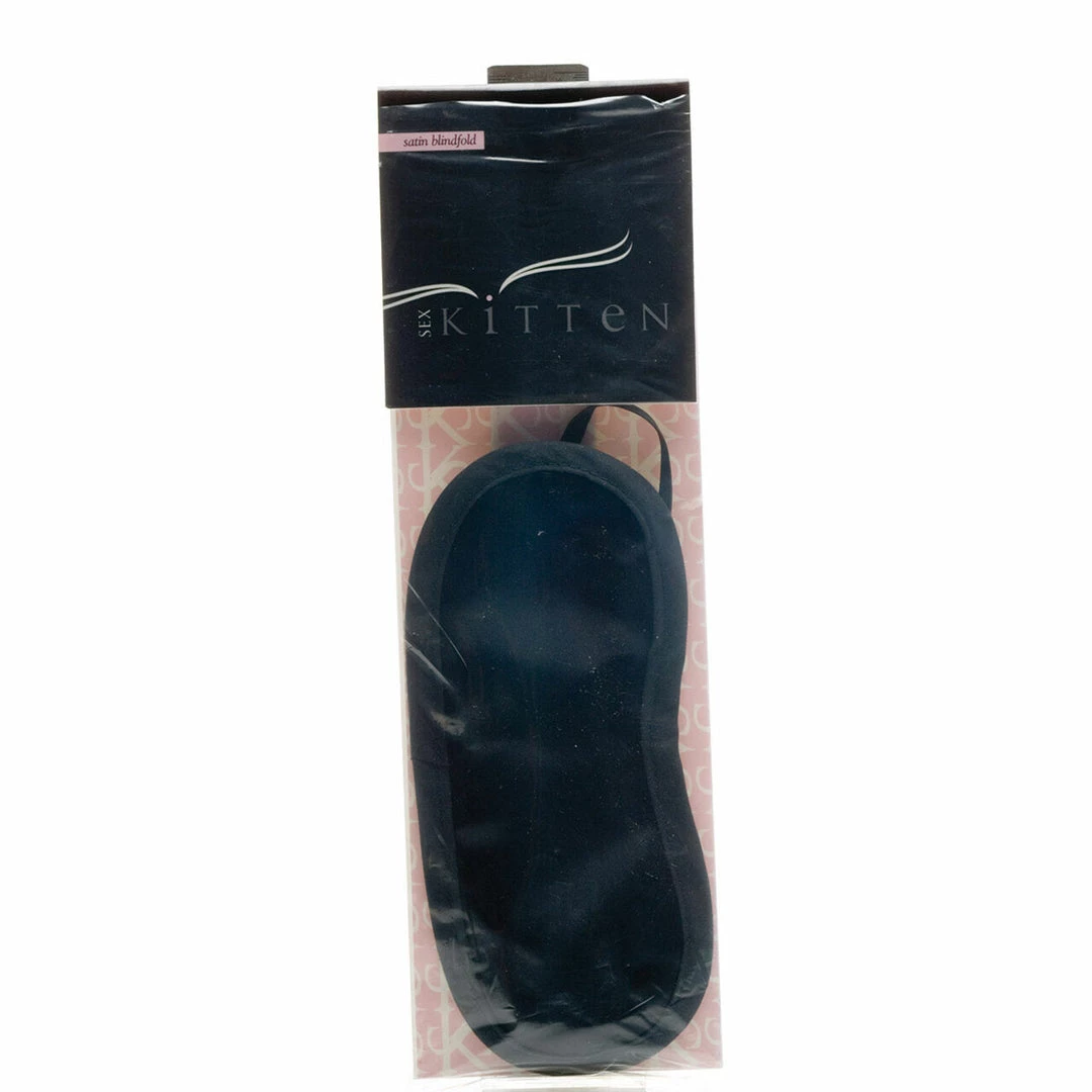 Entrenue Black Satin Eye Mask 2 Entrenue Black Satin Eye Mask