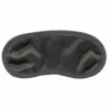 Entrenue Black Satin Eye Mask
