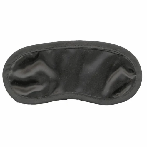 Entrenue Black Satin Eye Mask