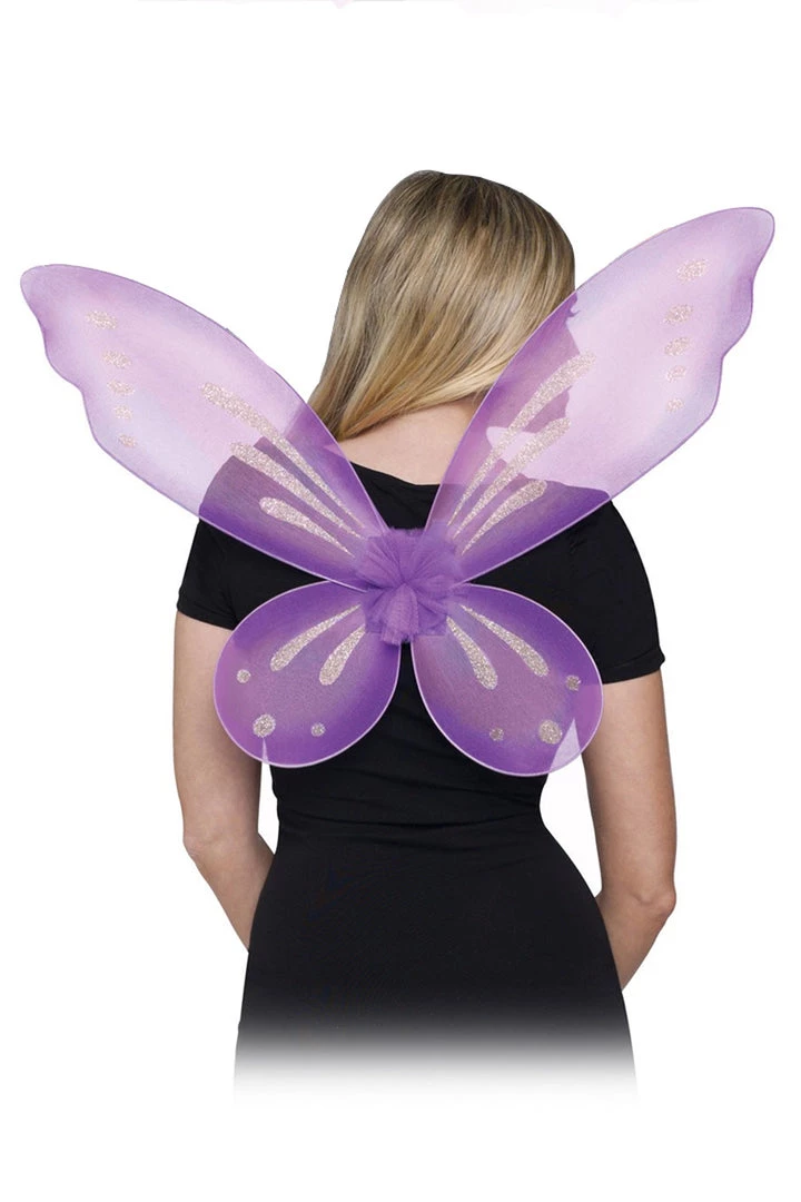Fun World Purple Fairy Pixie Wings 1 Fun World Purple Fairy Pixie Wings