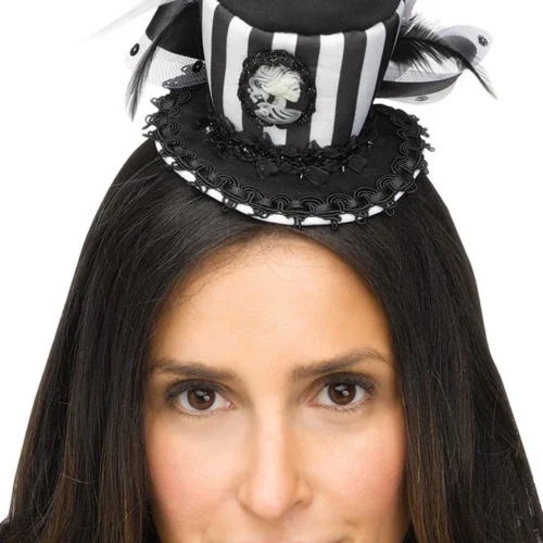 Fun World Accessories Victorian Vampire Hat And Choker