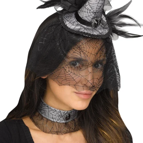 Fun World Accessories Wicked Witch Hat And Choker Costume Accessory
