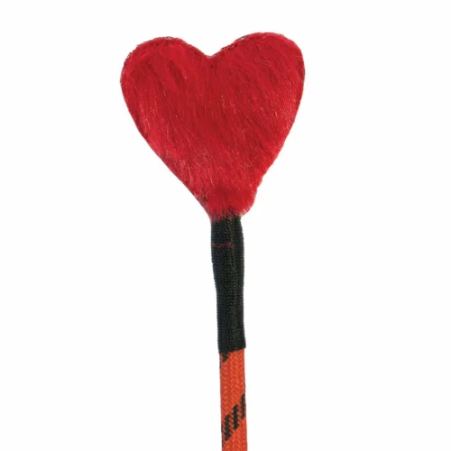 Entrenue Crop With Heart Fluff Tip