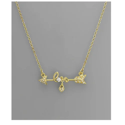 3WISHES Cupids Arrow Necklace