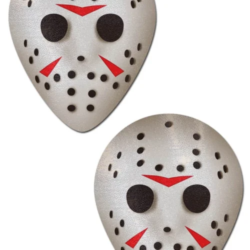 Pastease Scary Halloween Hockey Mask Pasties