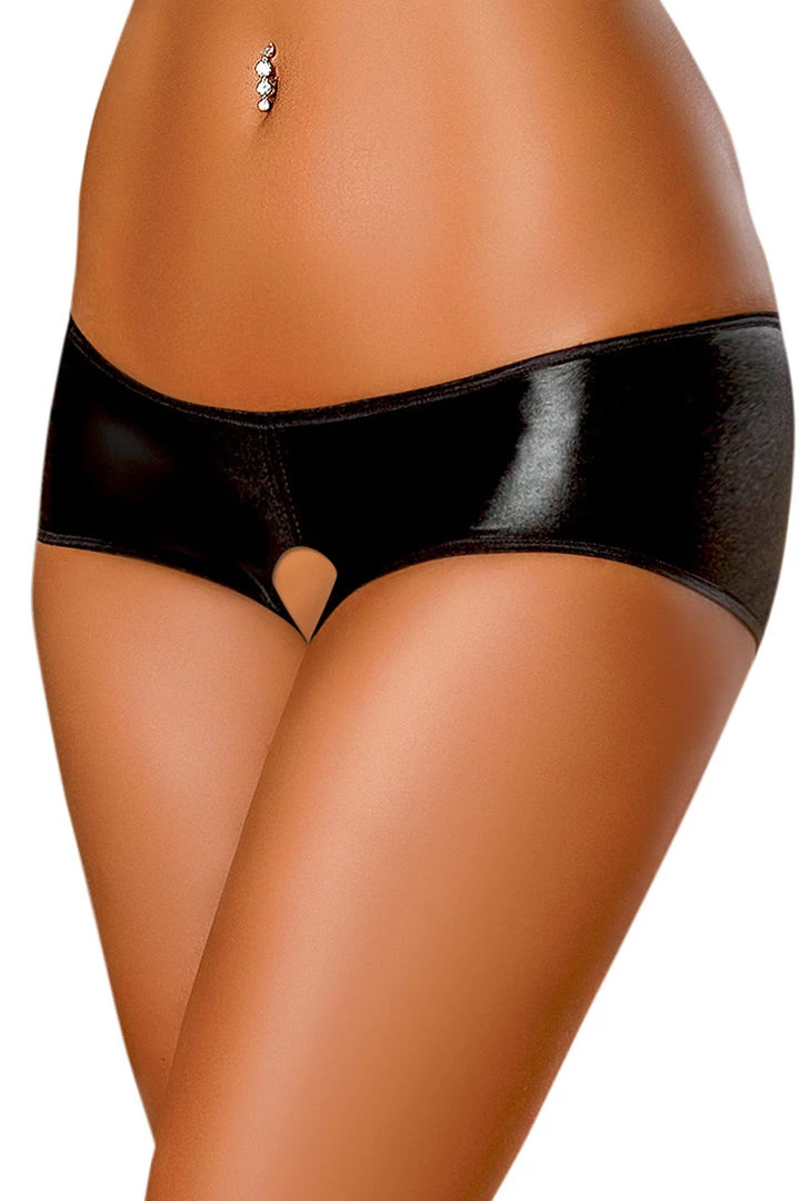Magic Silk 3 Pack: Crotchless Boyshort Panties Lingerie 14 Magic Silk 3 Pack: Crotchless Boyshort Panties Lingerie