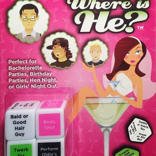Ball And Chain Lotions, Games & More Where Is He? Dice Game