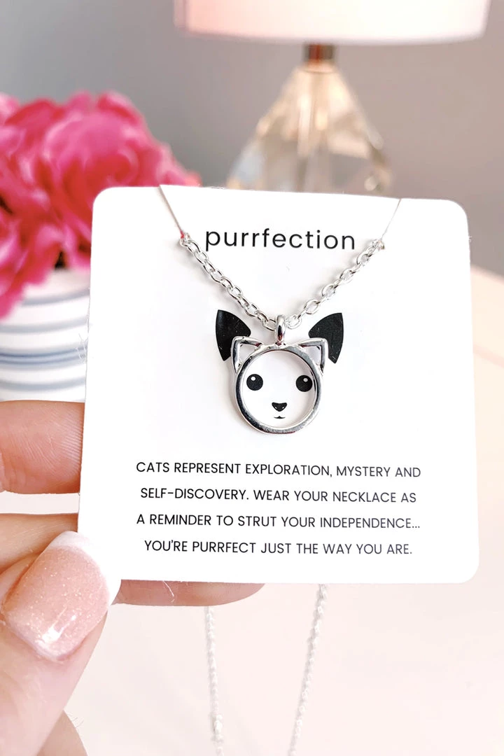 Bored Kitty Purrrrrfection Kitten Necklace 4 Bored Kitty Purrrrrfection Kitten Necklace
