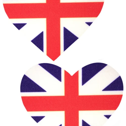 NevaNude Union Jack Pasties
