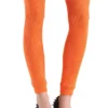 Be Wicked Hosiery Orange Acrylic Thigh High Leg Warmers