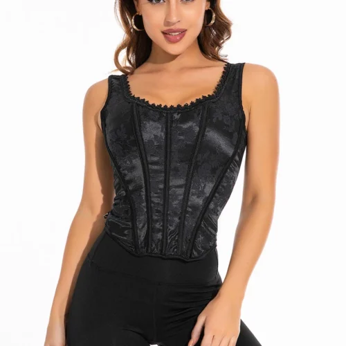 Coquette Brocade Tank Corset