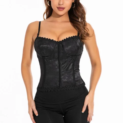 Coquette Brocade Bustier Corsets