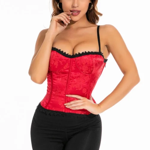 Coquette Brocade Bustier Corsets