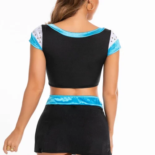 Coquette Sexy Halloween Costumes Halftime Cheerleader Costume