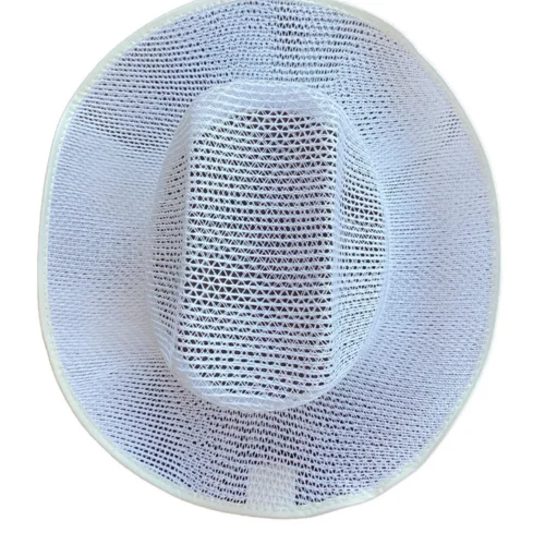 CRP White Straw Cowboy Hat