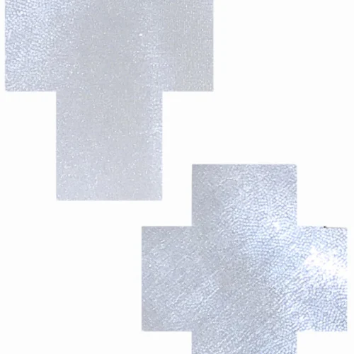 Pastease White Cross Nipple Pasties