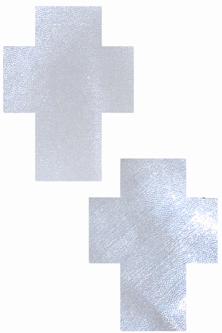 Pastease White Cross Nipple Pasties 1 Pastease White Cross Nipple Pasties