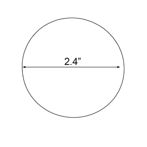 GE Apparel Red & White Houndstooth Circle Nipple Pasties