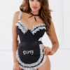 Dreamgirl French Maid Fantasy Lingerie Costume