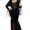 Dreamgirl Plus Size Frightfully Beautiful Costume