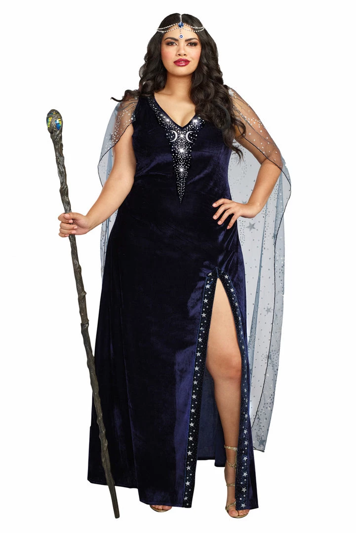 Dreamgirl Plus Size The Sorceress Costume 3 Dreamgirl Plus Size The Sorceress Costume
