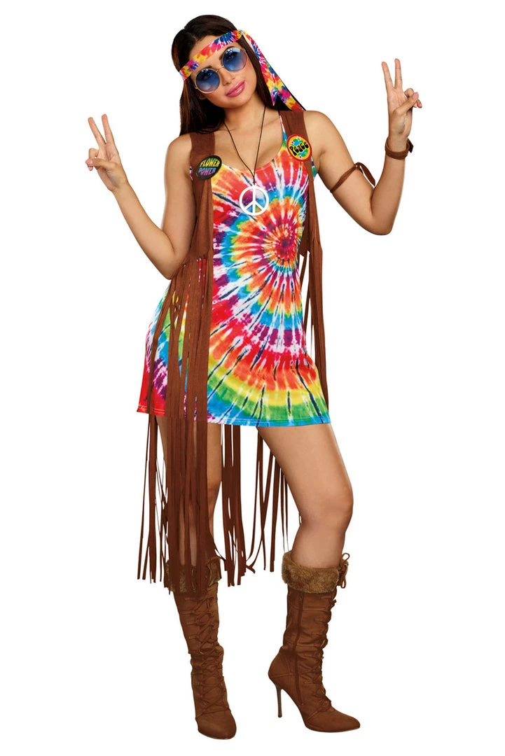 Dreamgirl Sexy Halloween Costumes Hippie Hottie Costume 4 Dreamgirl Sexy Halloween Costumes Hippie Hottie Costume