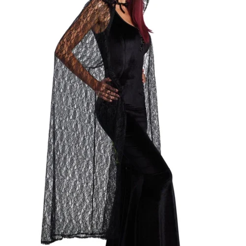 Dreamgirl Lace Cape Sexy Halloween Costumes