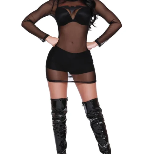 Dreamgirl Vampire Bat Dress Sexy Halloween Costumes