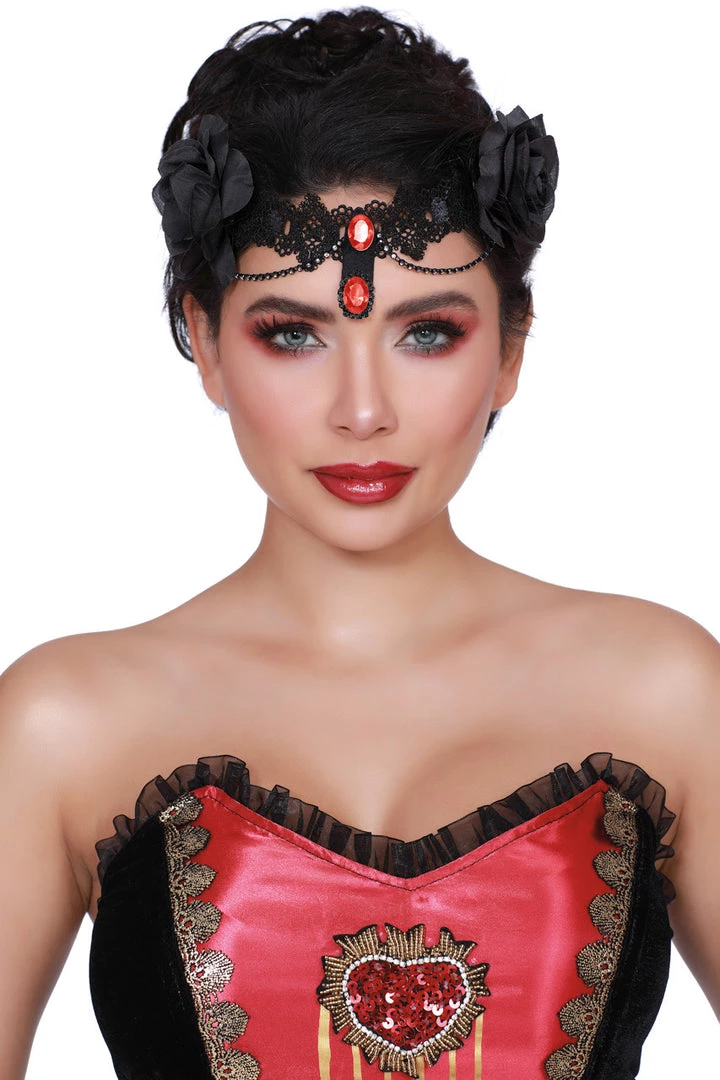 Dreamgirl Drop Dead Beautiful Headpiece 1 Dreamgirl Drop Dead Beautiful Headpiece